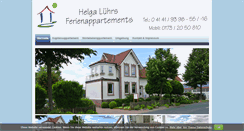 Desktop Screenshot of elblotsenhaus.de